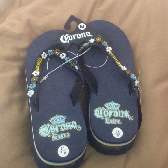 Cute corona flip flops