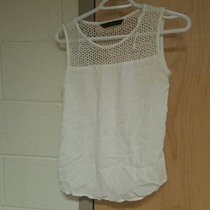 Zara basic white tank top!