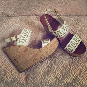 Tory Burch Platform Wedges
