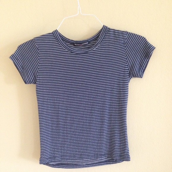 Striped Crop Top