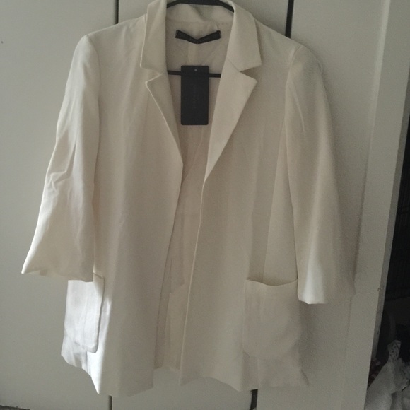 White blazer