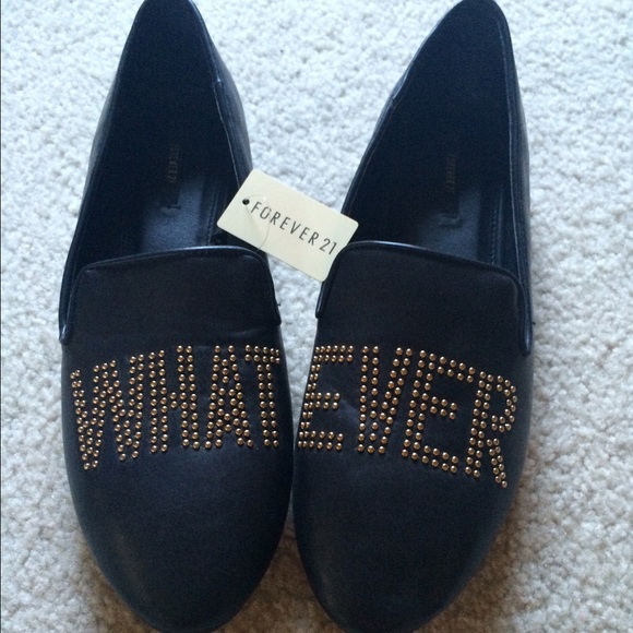 Forever 21 WHAT EVER Loafer Style Flats
