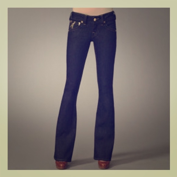 Authentic Flare True Religion Gold Foil Jeans💫