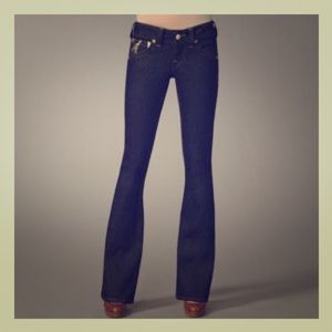 Authentic Flare True Religion Gold Foil Jeans💫