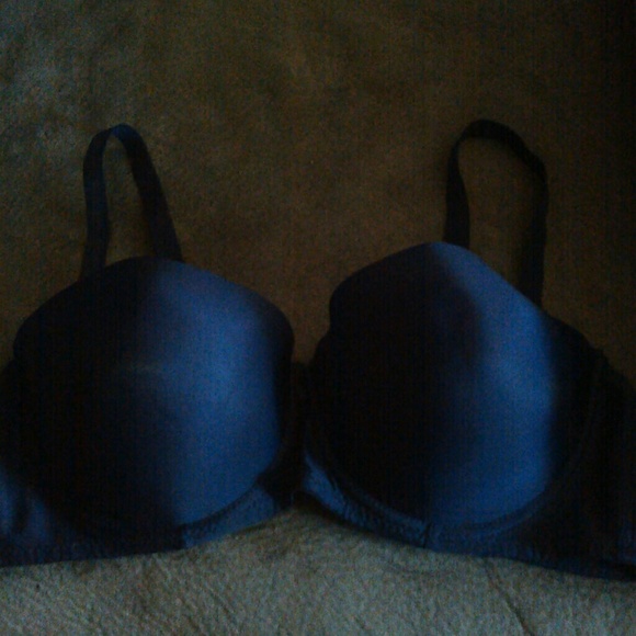 Navy blue bra