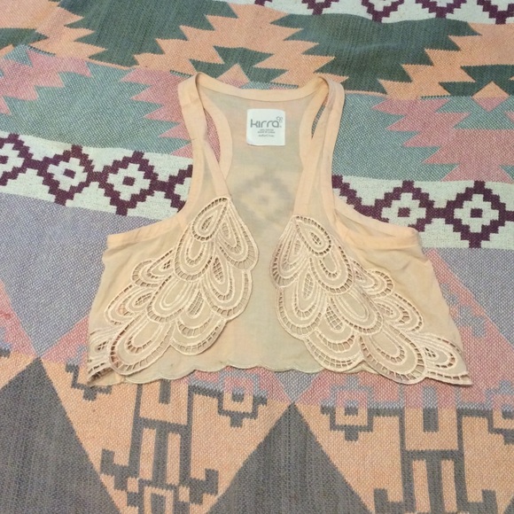 Rayon baby pink vest