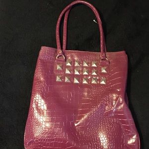 Cute burgundy bag
