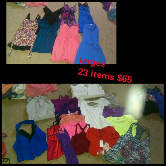 Closet clearance ?? large dresses and tops