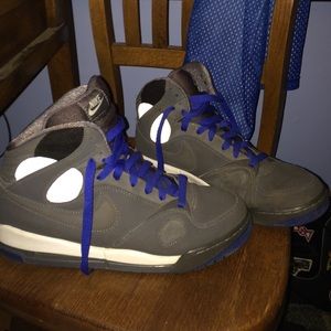 Gray Nike High Tops