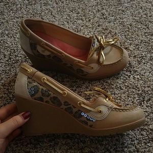 Sperry top-sider wedges