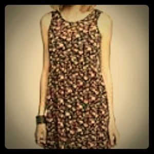 Floral chiffon dress