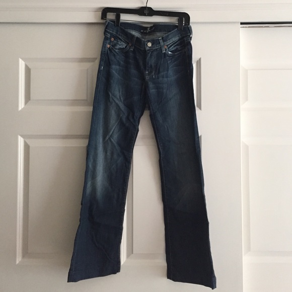 7 for all Mankind boot cut jeans