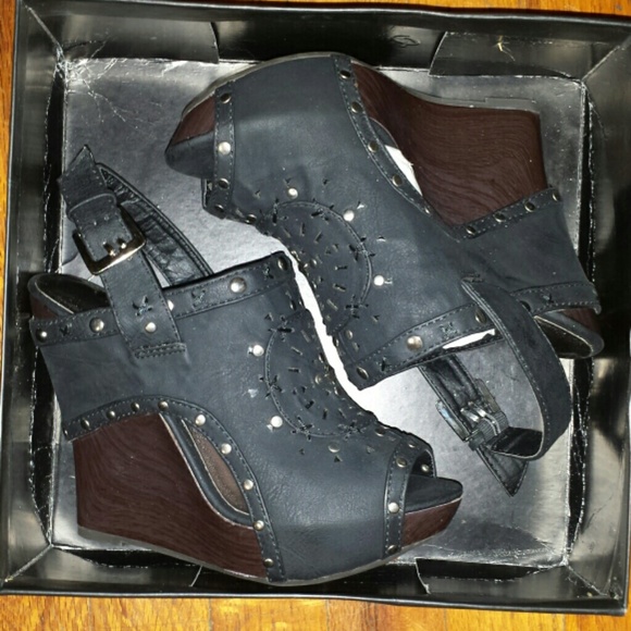 Studded heels
