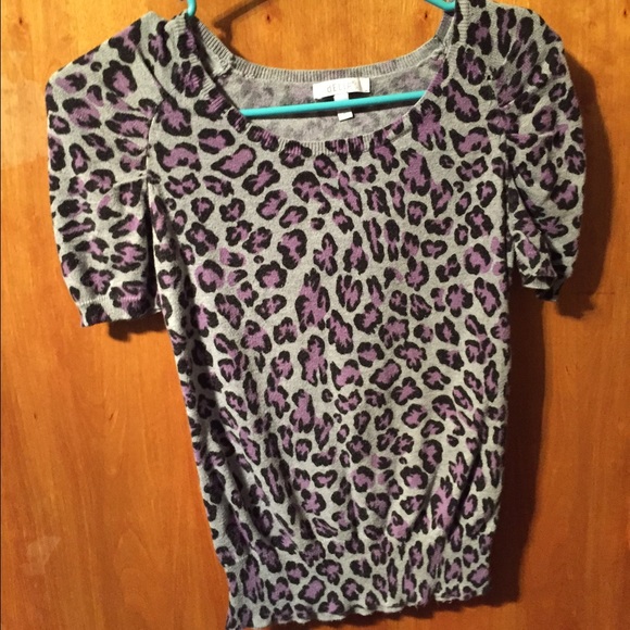 Delia's cheetah shirt