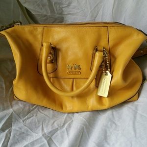 Coach Yellow Bag