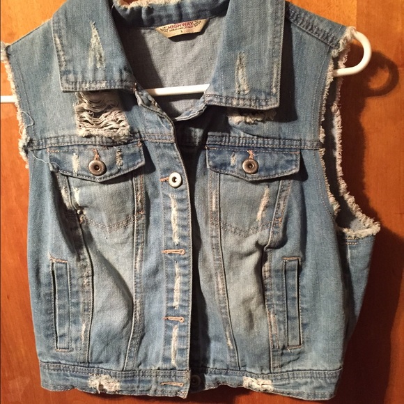 Denim vest