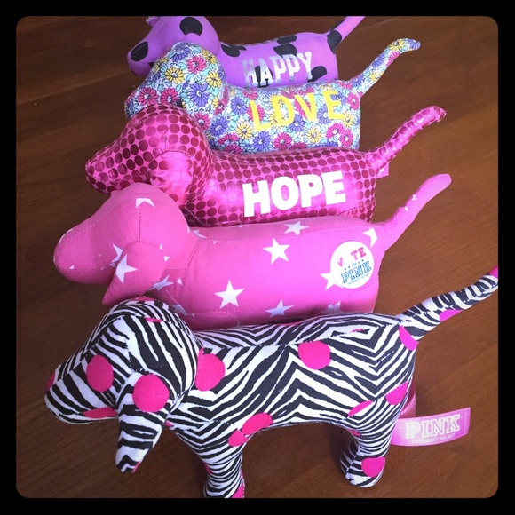 Free VS PINK mini dog with PINK purchase tonight!