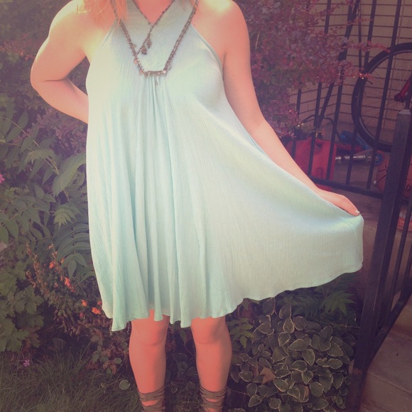 Light blue Free people dress