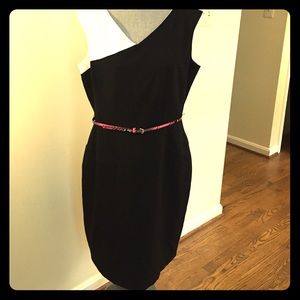 Calvin Klein Sleeveless Sheath Dress colorblock
