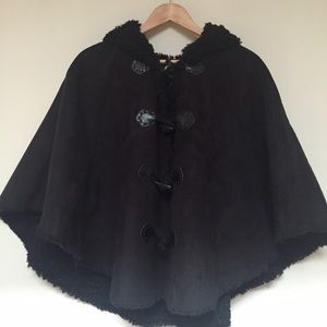 Forever 21 Faux Shearling Cape