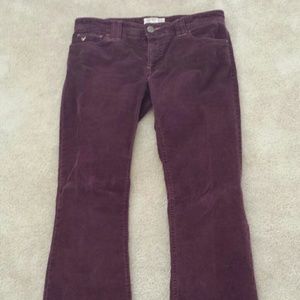American Eagle stretch corduroy pants.