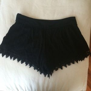 Fabric shorts