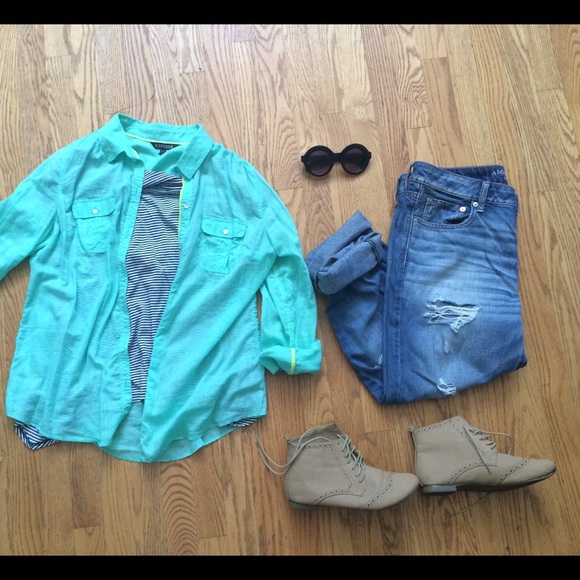 MINT EXPRESS BOYFRIEND SHIRT