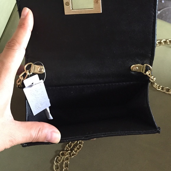 ☆Black quilted bag - Picture 2 of 3