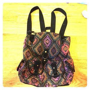 Tribal mini backpack