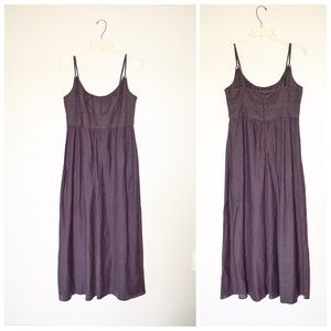 J.Crew - Brown Empire Waist Linen Maxi Dress - 4