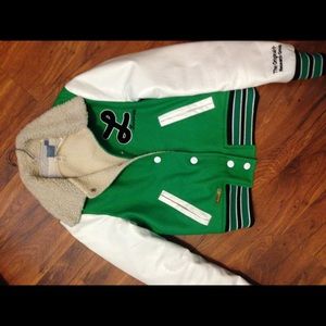 luxurie by LRG letterman jacket