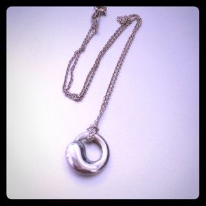 Tiffany & Co Elsa Peretti eternal circle pendant