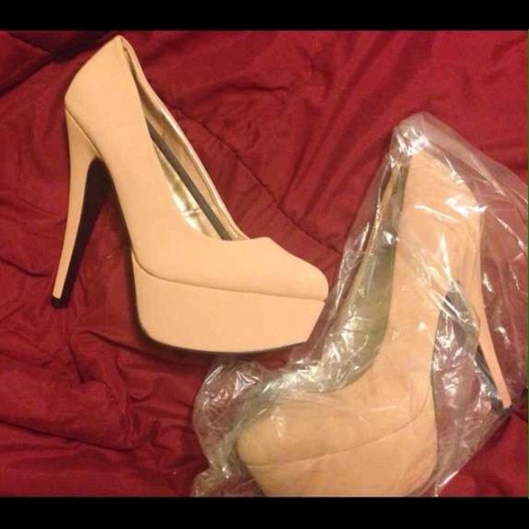 Nude heels