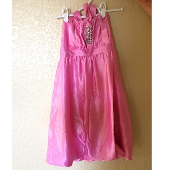 Jessica McClintock pink formal dress