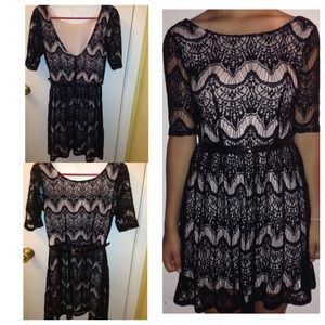 Black Lacey dress