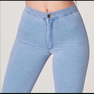 American Apparel Easy Jeans Light Wash