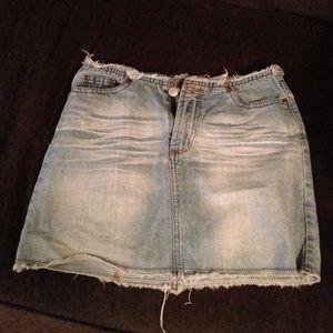 Denim skirt
