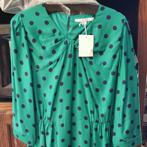 Boden silk dress women's size 10R