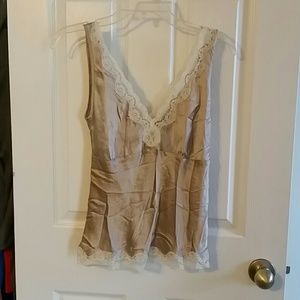 White house black market silk top