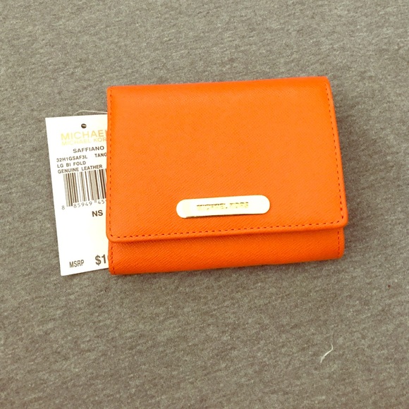Leather MK wallet