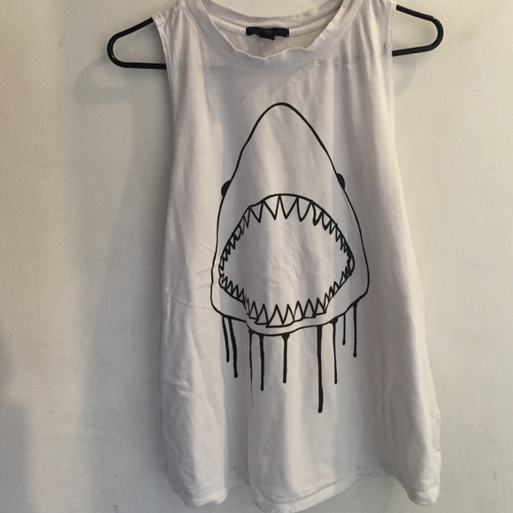 Shark Muscle Tee