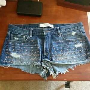 Abercrombie and Fitch jean shorts