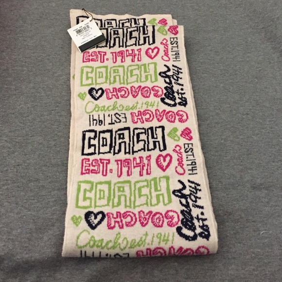 Coach scarf