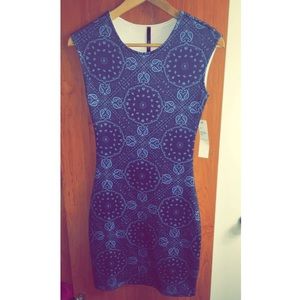 Brand new blue detailed dress.