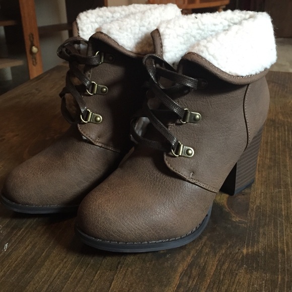 Shoes - Bethany Mota Brown Booties