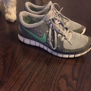 Lightly worn Nike Free Runs
