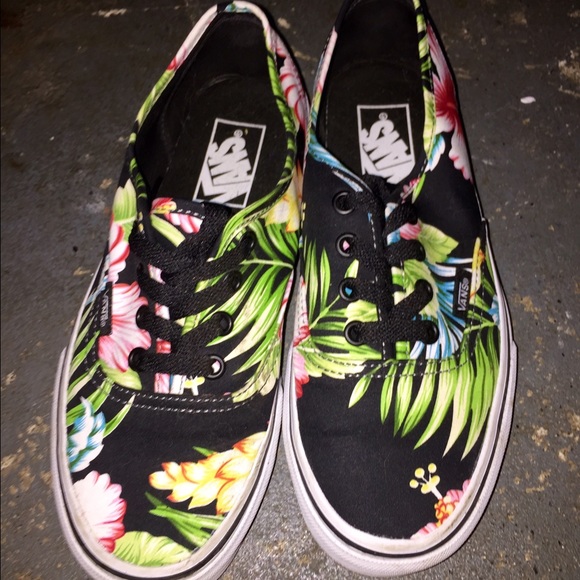 floral print vans