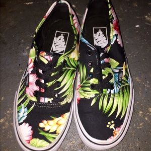 floral print vans