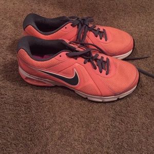 Pink and grey women's  Nike sneakers