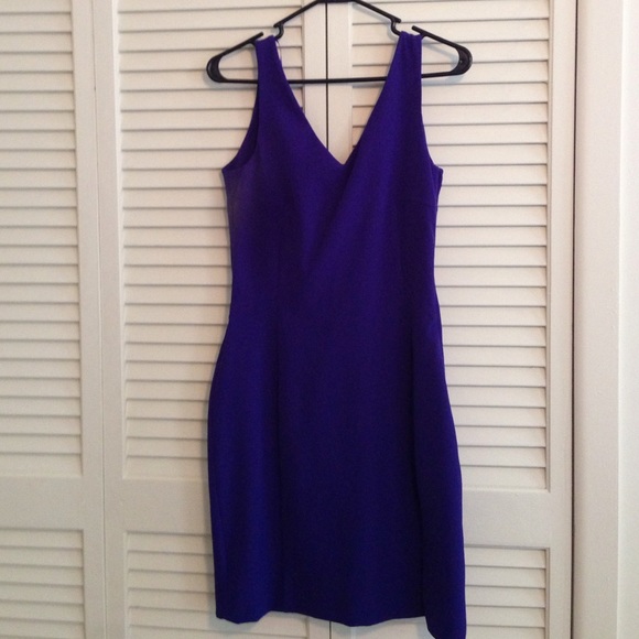 H&M deep purple cocktail dress
